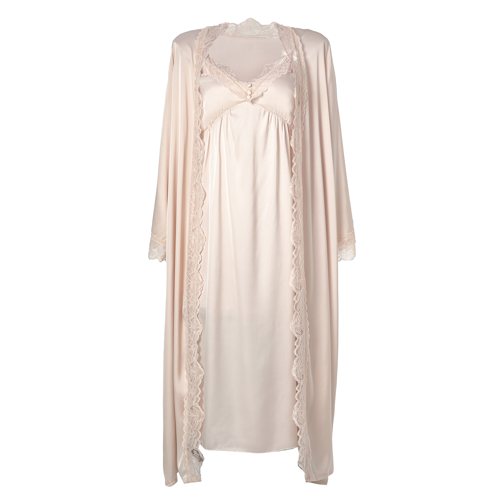 Lingerie Satin Pink Lavender Elegance