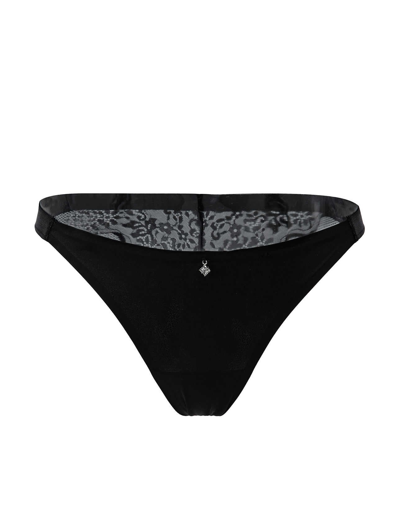 Slip Brasiliana Sgambato con Inserto in Pizzo