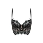 Embroidered Eyelash Lace Bralette