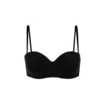 Seamless Essentials Strapless Bra - Black