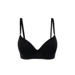 Invisible Comfort Wireless T-Shirt Bra - Black