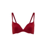 Essential Seamless T-Shirt Bra - Red