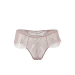Blush Pink Floral Lace Culotte Briefs