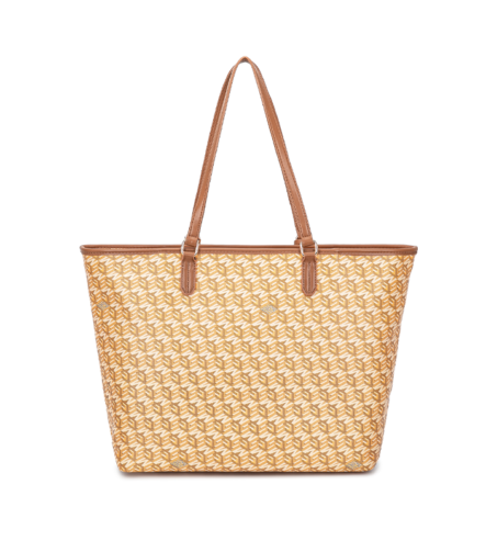 Maria Grazia Severi – Monogram Tote & Crossbody Set - Yellow