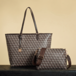 Maria Grazia Severi – Monogram Tote & Crossbody Set - Coffee