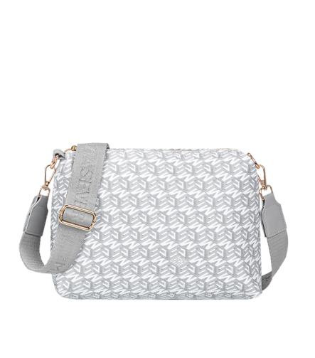 Monogram Tote & Crossbody Set - Red